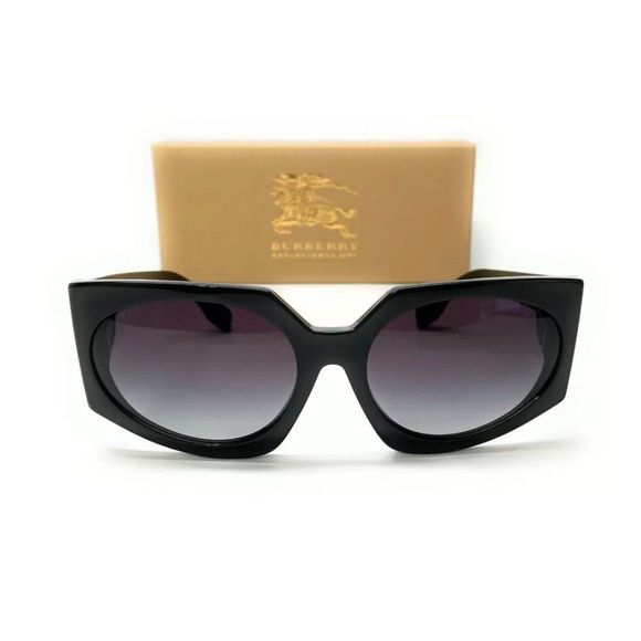 Burberry Women\'s Black and Grey Sunglasses!